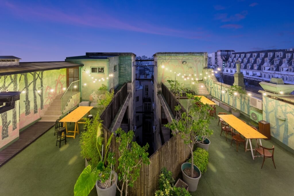 Milhouse Hostel Avenue, Buenos Aires, terraza rooftop