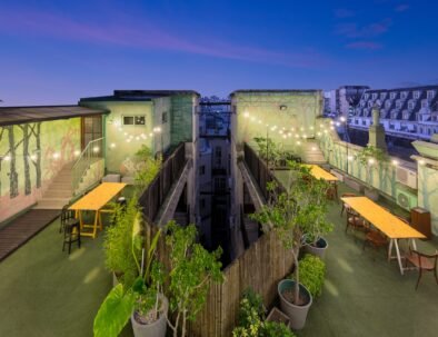 Milhouse Hostel Avenue, Buenos Aires, terraza rooftop