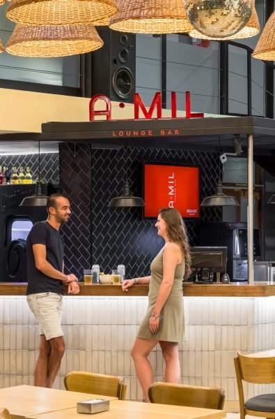 MILHOUSE HOSTEL, BARRIO DE SAN NICOLAS, CIUDAD AUTONOMA DE BUENOS AIRES, ARGENTINA (PHOTO BY © MARCO GUOLI - ALL RIGHTS RESERVED. CONTACT THE AUTHOR FOR IMAGE REPRODUCTION)